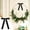 Black, variant on 16PCS Velvet Ribbon Bows for Christmas Tree, Vintage Rustic Small Craft Bows Ornaments for Garland Wreath Gift Wrapping Candy Bags Party DIY Decorations