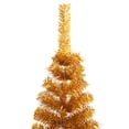 thumbnail image 5 of vidaXL Artificial Half-Circle Christmas Tree with Stand 2-Pack 94.5 in, 5 of 7