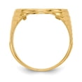 thumbnail image 2 of 14K Yellow Gold Ring Band Themed Holds 1 10oz American Eagle coin Product does not include, Size 6, 2 of 8