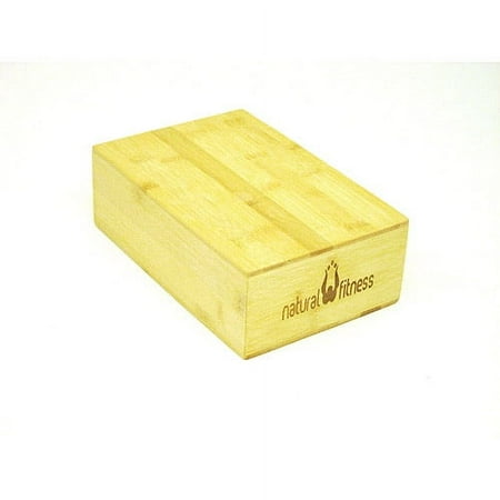 3 in. Bamboo Yoga Block in Natural