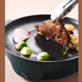 thumbnail image 4 of Poêle Électrique Multifonctionnelle, Poêle Antiadhésive, 220V, Maison, barbecue, steak Frit, Poisson, Rouleaux de Poulet Frit, 4 of 5