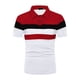 thumbnail image 1 of Playeras De Algodon Para Hombre, Camiseta De Manga Corta De Verano Para Hombre, Camiseta Moderna Y Con Bloques De Color, Camisa De Cuello Para Hombre, 1 of 2