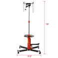 thumbnail image 6 of C0000J Transmission Jack High Lift 1660 Lbs Telescopic 2 Stage Hydraulic Ram Transmission Floor Jack 360° Swivel Wheel Lifting Range 32" - 70", 6 of 7
