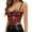 yue866-RD1, variant on KHONTS Women's Glitter Sequin Corset Tops Lace Mesh Bustier Fish Boned Crop Top Removable Straps Tube Party Tops YE2 40