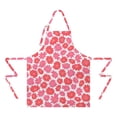 thumbnail image 2 of Pioneer Flower Floral Print Pattern Apron-Garden Aprons for Women with Pockets-Cotton Linen Waterproof Kitchen Cooking Gardening Aprons Adjustable for Kitchen,Cooking,BBQ and Salon 33x27 Inch, 2 of 7