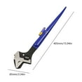 thumbnail image 7 of Adjustable Spanner Short Handle Wrench Multifunction Spanner Pipe Repair Tool Large Mouth Bathroom Wrench Hand Tool, 7 of 7