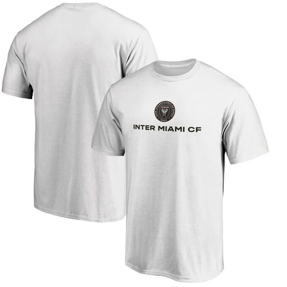 Men's White Inter Miami CF Logo T-Shirt