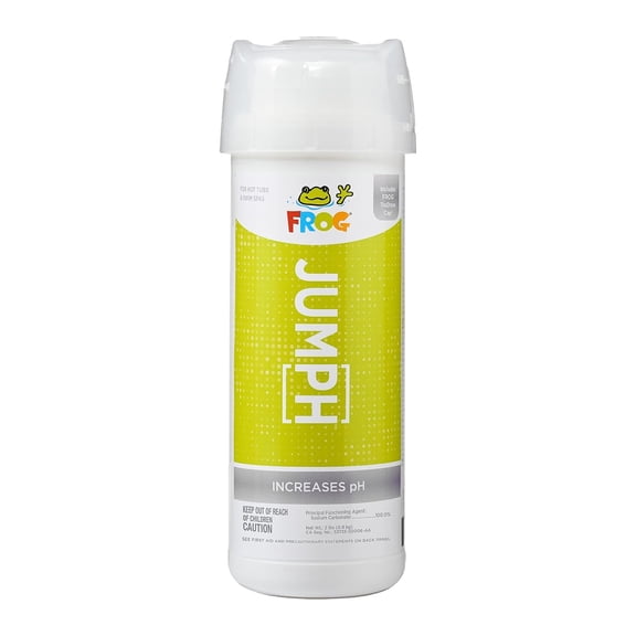 FROG JumpH pH Increaser for Hot Tubs & Swim Spas - 2 lb Bottle with TruDose Measuring Cap for Easy Maintenance & Balancing - 1 Pack