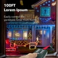 thumbnail image 5 of BN-LINK Outdoor Power Stake Timer Waterproof, Power Strip with 6 Grounded Outlets and 6FT Extension Cord, 100FT Wireless Remote Control, Dusk to Dawn Sensor Timer for Lights and Courtyard Decoration, 5 of 9