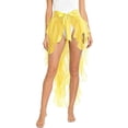 thumbnail image 2 of Wxolcjlv Womens Sequin Tulle High Low Skirt Sash Waist Party Feature Festival Skirts, 2 of 8
