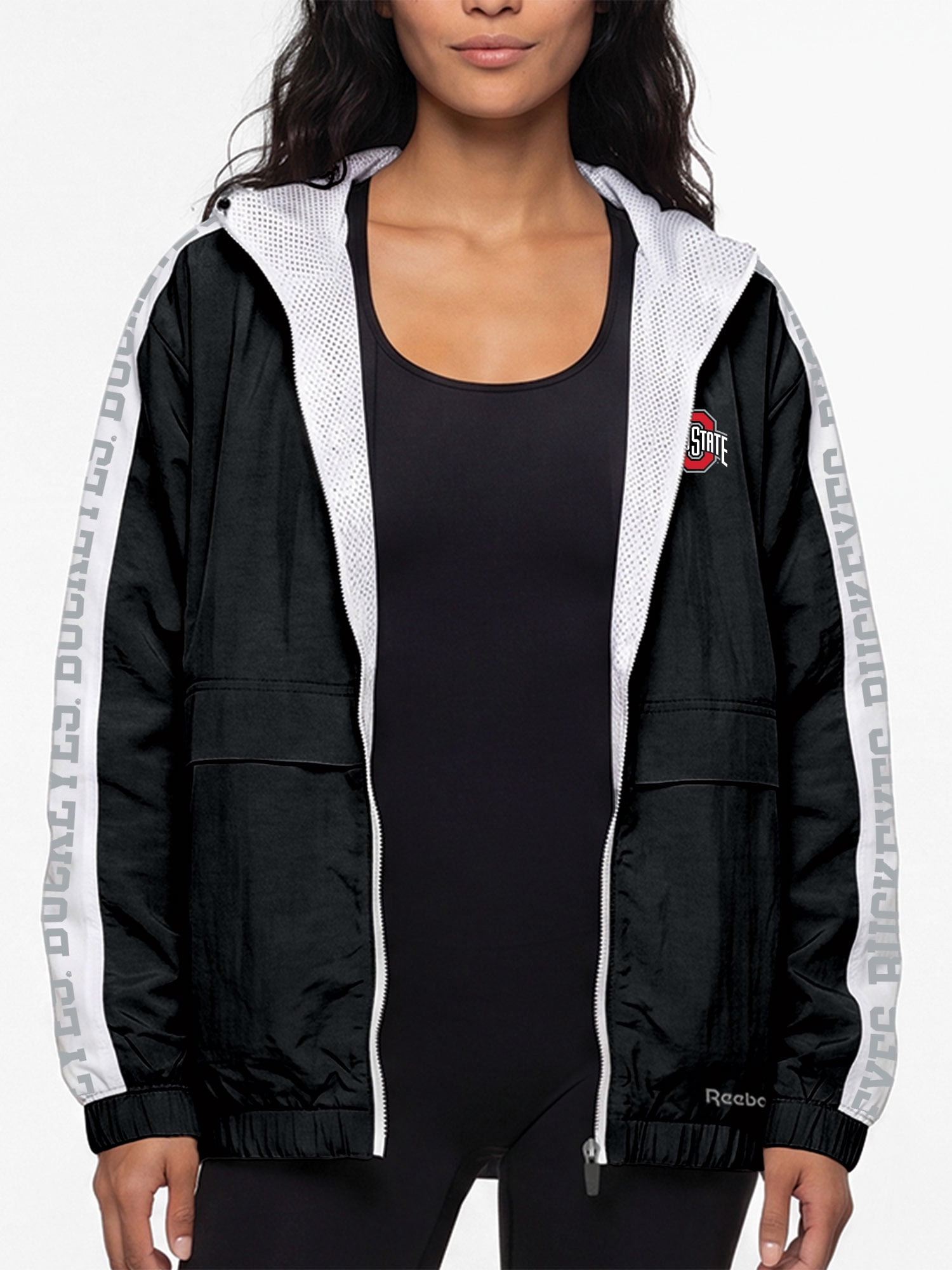 Ohio State Buckeyes Reebok Womens Colorblocked Full Zip Jacket