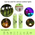 thumbnail image 3 of Pilas recargables Lightalent Ni-MH AA 1,2 V 600 mAh, paquete de 24, 3 of 7