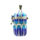 thumbnail image 4 of 2 Uds Ahueca Hacia Fuera El Medallón de Perfume Aceite r Collar Llavero Colgante, 4 of 9