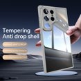 thumbnail image 3 of for Samsung Galaxy S25 Ultra Anti-Scratch Back Case, Luxury Clear Back Shockproof Drop Protective Ultra Slim Lightweight Anti-Yellowing Anti-Scratch Phone Case Cover for Galaxy S25 Ultra, Gray, 3 of 5