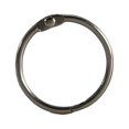 thumbnail image 1 of 50 Pieces Metal Binder Rings Albums Loose-leaf Loose-Leaf Book Hoops Book Hoops for Home Notepad Cards Scrapbook Craft Office Binding Black inner 20mm, 1 of 9