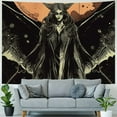 thumbnail image 4 of Fenyluxe Moon Phase Tapestry Vintage Butterfly Tapestry Psychedelic Moth Tapestry Moon and Stars Tapestries Aesthetic Wall Art Tapestry Wall Hanging for Room 50x40inch, 4 of 6