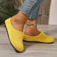 thumbnail image 5 of Mepaouo Women's Slip on Loafers Breathable Mesh Flats Round Toe Knit Casual Mules Walking Shoes, 5 of 8