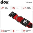 thumbnail image 4 of Ddoxx Dog Collar Nylon Adjustable Many Colors Sizes for Small Medium, 4 of 7