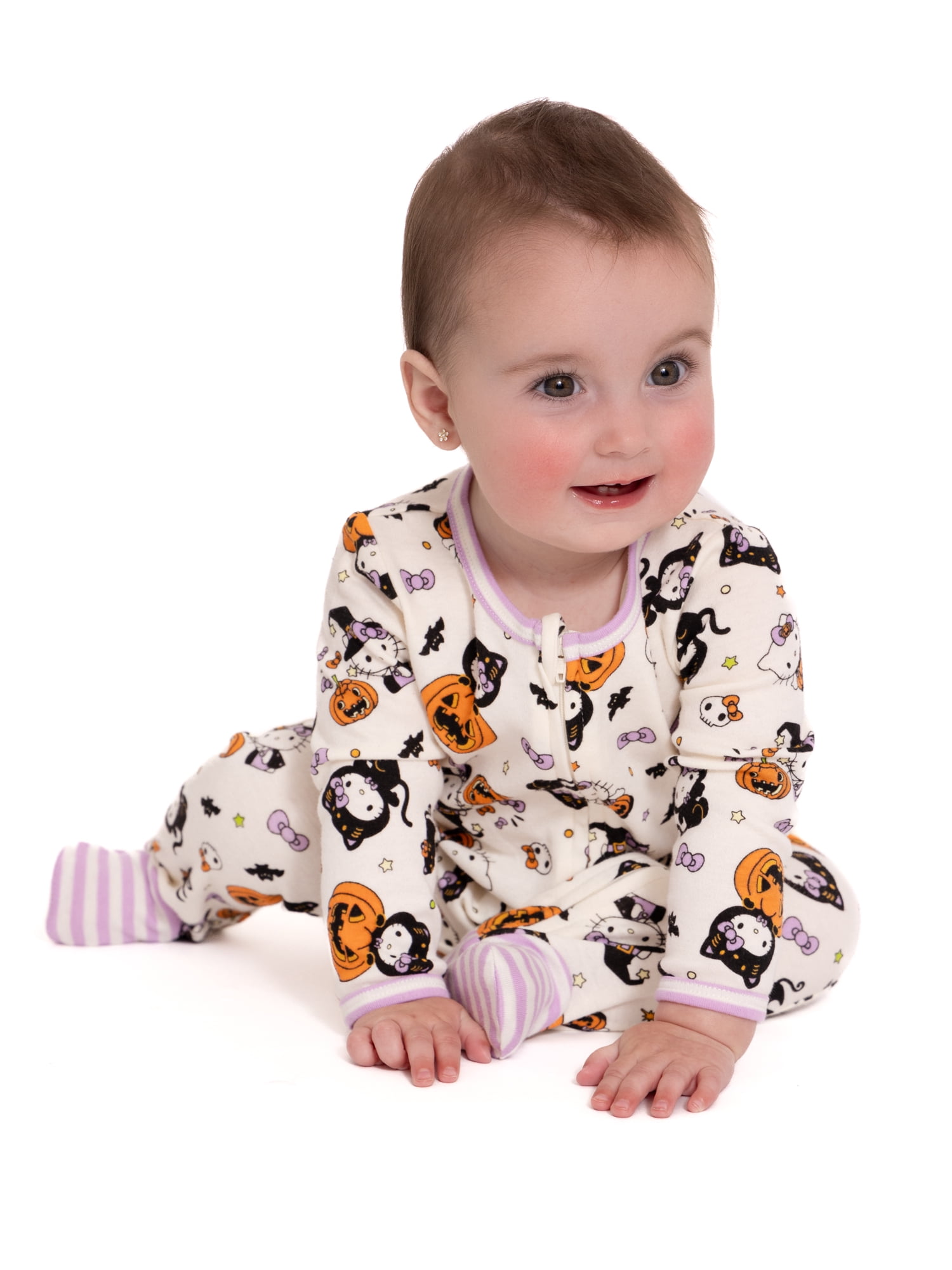 Baby Character Halloween Footed Sleep N Play & Bib Set, 2-Piece, Sizes Newborn-6/9 Months