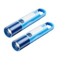 thumbnail image 1 of Liquidation! 2 Pcs Lampe de Poche Multi-Usage Zoomable & Banque d'Alimentation avec Boucle Lampes de Poche LED Haute Puissance 3 Modes et Polyvalent pour Usage Extérieur et Domestique, Bleu, 1 of 9