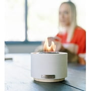 Solo Stove Cinder 6 Tabletop Fire Bowl, Natural Stone, Clean Burning Gel Fuel, Smokeless Indoor Outdoor
