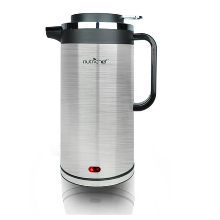 NutriChef PKWK23SR - Electric Water Kettle - Cordless Water Boiler, Stainless