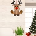 thumbnail image 6 of Indoor Christmas Decor Hwkond Christmas Large Blanket Pendant Cartoons Deer Hand Movable Hanging Decoration Holiday Party Decorations Up To 30% Off, 6 of 6