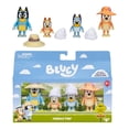 thumbnail image 1 of Paquete de 4 figuras Bluey Family Trip con figuras posables de 2.5 pulgadas, 1 of 5