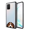 thumbnail image 1 of FINCIBO Slim TPU Bumper + Clear Hard Back Cover for Samsung Galaxy S10 Lite 6.7" 2020, Animal Beagle Puppy Dog, 1 of 6