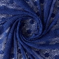 thumbnail image 2 of Zelouf Myla Stretch Lace  , Sewing, DIY, Crafts Fabric by the Yard, Lush Indigo, 7 Yard, 2 of 3
