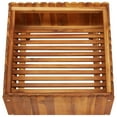 thumbnail image 3 of vidaXL Garden Raised Bed 19.6"x19.6"x9.8" Solid Acacia Wood, 3 of 4