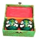 thumbnail image 4 of 2 bolas de masaje con caja de almacenamiento, masajeador de dedos, bolas de salud chinas Panda Verde, 4 of 9