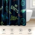 thumbnail image 3 of 4 Pcs Bathroom Sets with Shower Curtain and Rugs, Tractor Car Construction Sunset, Bathroom Decor Truck Industrial Wheels Side Shower Curtain Sets for Bathroom Decor, 3 of 4