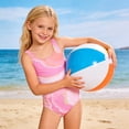 thumbnail image 4 of Tiijoy Girls Colorful Print One-Piece Swimsuit UPF 50+ Bathing Suit Swimwear, Sizes 5-14, 4 of 5
