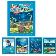 MIARHB hot lego for adults Magic Water Drawing Book Magic Water Reusable Doodle Board for Kids