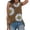 Khaki, variant on Summer Casual Women's Tank Top Graphic O-Neck Sleeveless Blouse for Daily Wear Lightweight Knit Sleeveless Top Print Tee Black XXL