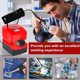 thumbnail image 5 of Estación de Soldadura Inalámbrica Compatible con Batería Mil*wau*kee de 18V, Soldador Eléctrico Portátil con Puertos USB y Tipo C, Kit de Soldador de Temperatura Ajustable para Bricolaje, Reparaci..., 5 of 8