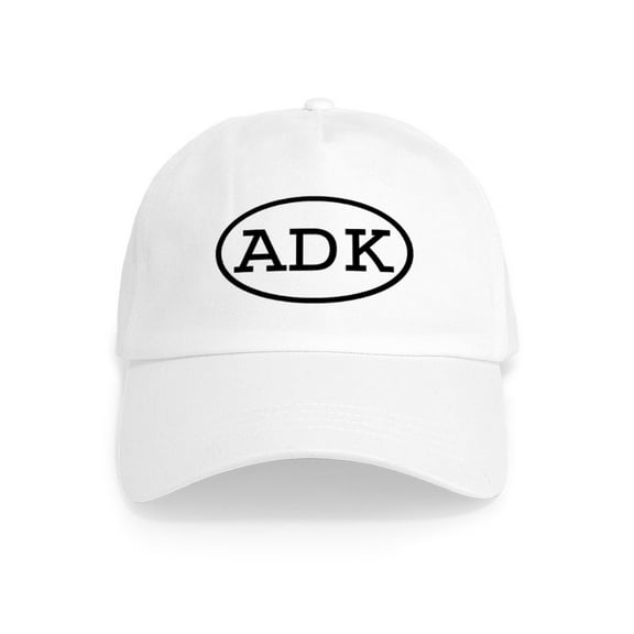 CafePress - ADK Oval Cap - Adjustable 100% Brushed Unisex Casual Cotton Baseball Cap, Beige, 1
