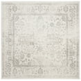thumbnail image 3 of SAFAVIEH Adirondack Wyatt Traditional Distressed Area Rug, Ivory/Silver, 6'7" x 6'7" Square - Transitional Modern Design, Ivory & Silver, Ideal for Living Room, Bedroom, Dining Space, 3 of 16