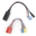 thumbnail image 3 of Accesorio de audio para automóvil,Adaptador de micrófono Audio auxiliar Cables para reproductor de audio Adaptador de música para audio para automóvil Estética elegante, 3 of 9