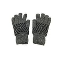 thumbnail image 4 of 4 Pack Men's Thermal Fleece Lined Winter Insulated Knit Thick Gloves (Style 4), 4 of 4