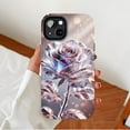 thumbnail image 2 of Crystal Rose Luxury Phone Case for Women, Durable Shockproof Clear Design, Perfect Valentine's Day or Birthday Gift - Compatible with iPhone 11/12/13/14/15/16 (Pro Max/Plus), 2 of 9