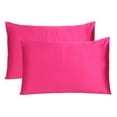 thumbnail image 2 of Silky Satin Pillowcases Set of 2 for Hair and Skin Standard King Queen Bed Pillow Cases Bedroom Decor Online, 2 of 7