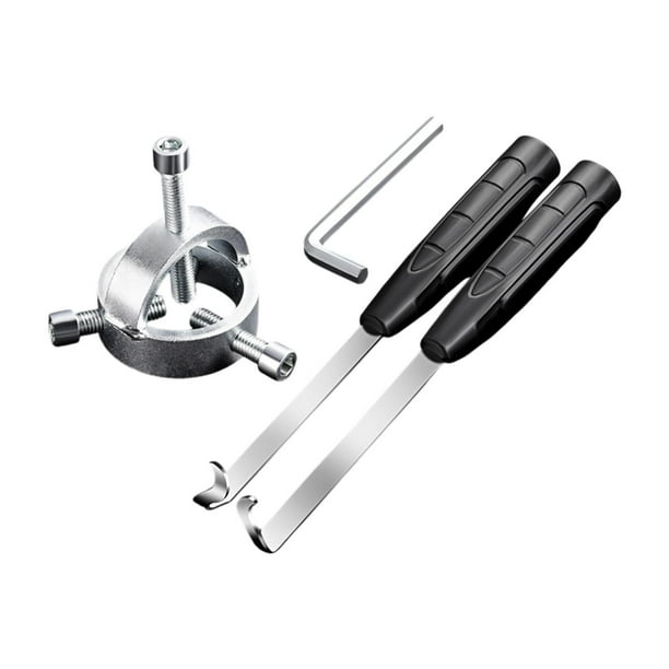 Herramera de la rueda del ventilador del ventilador Cocina Herramienta de limpieza del ventilador de alta resistencia Desmontaje de la herramienta de llave de herramienta de raspado