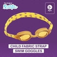 thumbnail image 4 of Puddle Jumper Child Fabric Swim Goggles, Yellow, Non-Latex and Non-PVC, Kids Ages 3+, 4 of 15