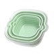 thumbnail image 3 of Juego de colador de colador de cocina, material engrosado, hebilla lateral, verde, 3 of 7