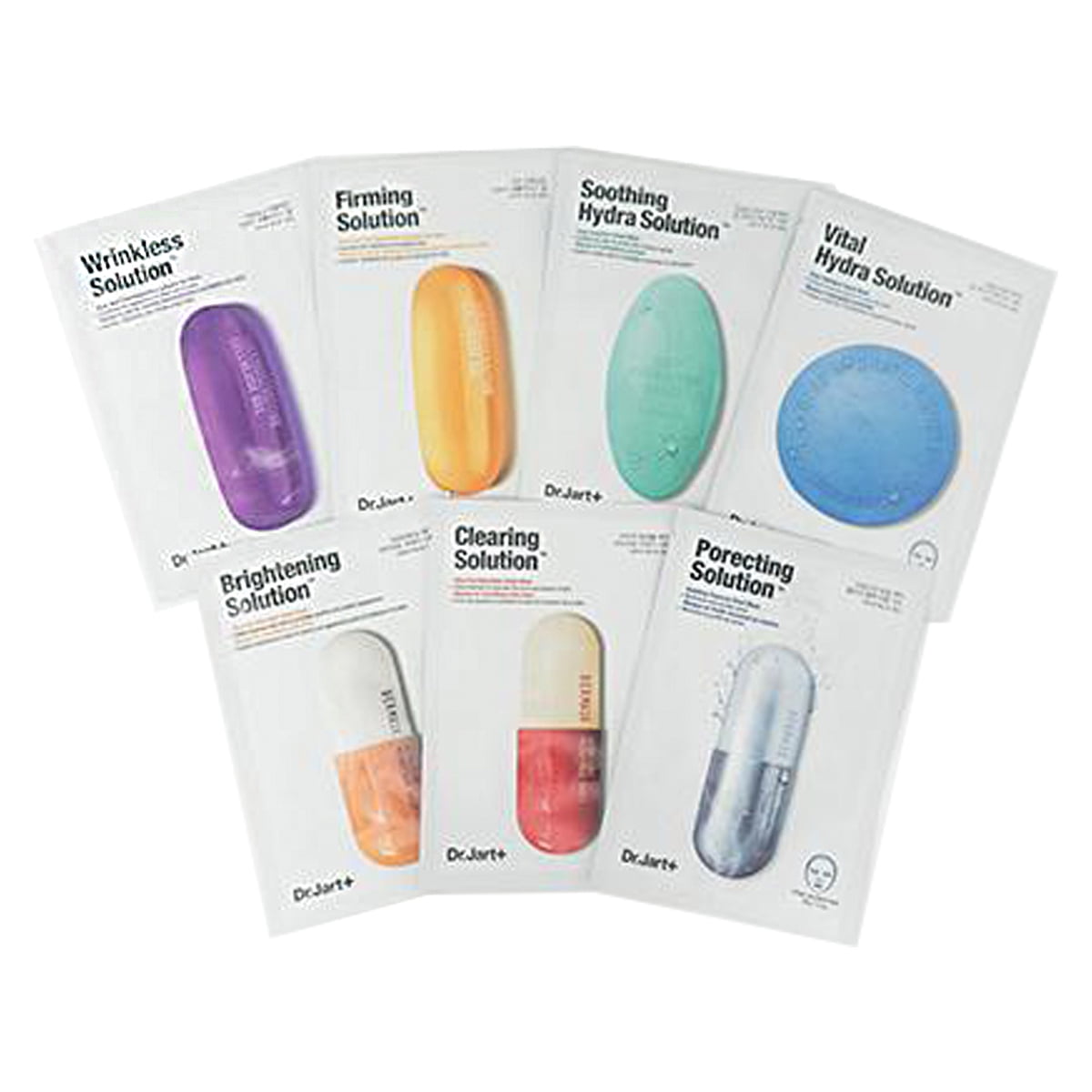 Dr. Jart+ 7Pcs, Best Facial Mask Sheet, Moisture Face Mask Sheets
