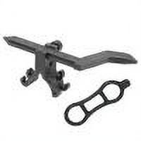 Soporte para ruedas de bicicleta MTB, herramientas de ajuste de llantas de bicicleta (negro BT110B)