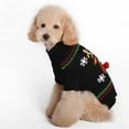 thumbnail image 5 of Shadoumai Dog Winter Snow Sweaters, Dog Christmas Sweater, Pet Dog Holiday Sweaters for Small Medium Dog, 5 of 7