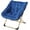 Blue, variant on IdealHouse Rabbit Fur Saucer Chair, Foldable Lounge Chair with Metal Frame, Comfy Accent for Kids, Teens & Adults, No Assembly, Indoor Sofa Seat, Green